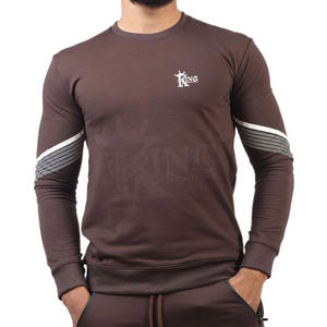 Sudadera de hombre de alta calidad 100% algodón personalizado peso ligero térmico para invierno al por mayor - Product Image 1