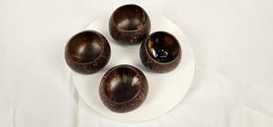 Tazón de Coco Natural Hecho a Mano, Ecológico, de Cáscara de Coco, para Servir Ensaladas, Smoothies, Frutas, Arroz y Uso en Restaurantes - Product Image 3