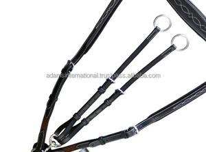 Placa de pecho de cuero de alta calidad con bucles elevados y accesorio para correr - Product Image 3