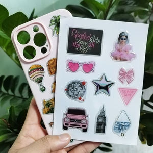 High Quality Custom A6 3D Sticker Cover Pantone Color Print Epoxy Resin Phone <b>Case</b>-for Promotional Gifts Decorative Stickers - Product Image 6