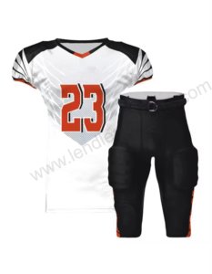 Uniforme de fútbol americano bordado personalizado de alta calidad uniforme de fútbol americano transpirable de gran tamaño cosido - Product Image 5