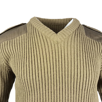 Pulls en tricot à col en V pour hommes en tissu acrylique personnalisables, respirants, anti-rétrécissement, de haute qualité, pour l'hiver, directement de l'usine