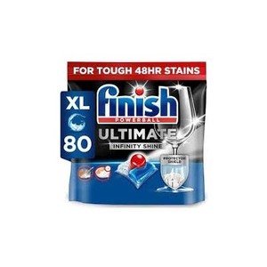 Lavavajillas ecológico Ultimate Plus Infinity Shine 210 Tabs para acabado de limón, grasa resistente brillante, la más intensa y efectiva - Product Image 1