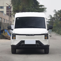 Bonne qualité Wuling LINXYS Mini fourgonnette cargo 230km Pure Electric 5 portes 2 places Chine Van électrique La conduite à droite Van électrique