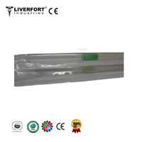 Pistolet d'insémination artificielle universel en PVC transparent durable et de haute qualité pour bovins, ovins et équins - Instruments vétérinaires