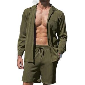 Ensemble 2 pièces pour homme de haute qualité, design personnalisé, fabrication en usine, tendance, très vendu, nouveau modèle été. - Product Image 2