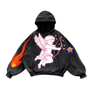Sudadera con Capucha Gruesa para Hombre, Personalizada con Logotipo, 100% Algodón, Manga Larga, Felpa Francesa, con Logotipo, para Invierno - Product Image 1