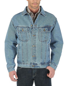 แจ็กเก็ตผ้ายีนส์ระบายอากาศได้ดีสำหรับผู้ชายเสื้อแจ็กเก็ตยีนส์สีน้ำเงิน - Product Image 1