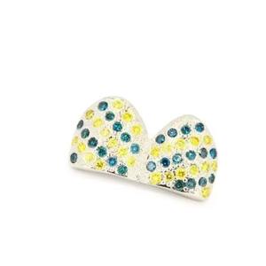 Fourniture en gros de diamant blanc Grillz de la meilleure qualité style Hip Hop personnalisé avec brillance polie pour les fiançailles - Product Image 4