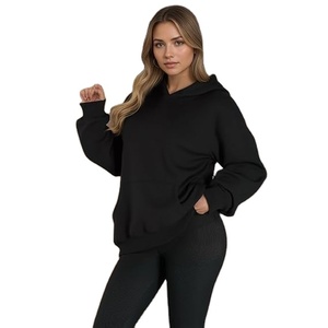 Vente en gros : Sweat à capuche double style à manches longues pour femme, de qualité supérieure, très demandé, tendance, pour usage décontracté - Product Image 1
