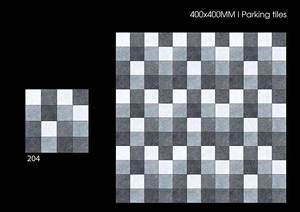 Carreaux de stationnement 40x40cm Céramique vitrifiée numérique robuste 400x400mm Pavés extérieurs émaillés Carreaux de porcelaine 30x30cm Revêtement de sol - Product Image 4