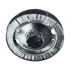 Puleggia Zincata 22 cm per Rullo Ottagonale - Product Image 1