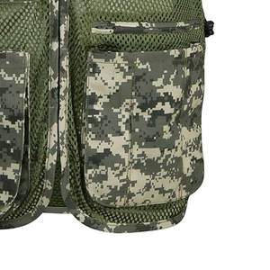 Chaleco de invierno transpirable Cordura Unisex personalizado de carga multibolsillo utilidad pesca caza senderismo y chaleco táctico al aire libre - Product Image 4