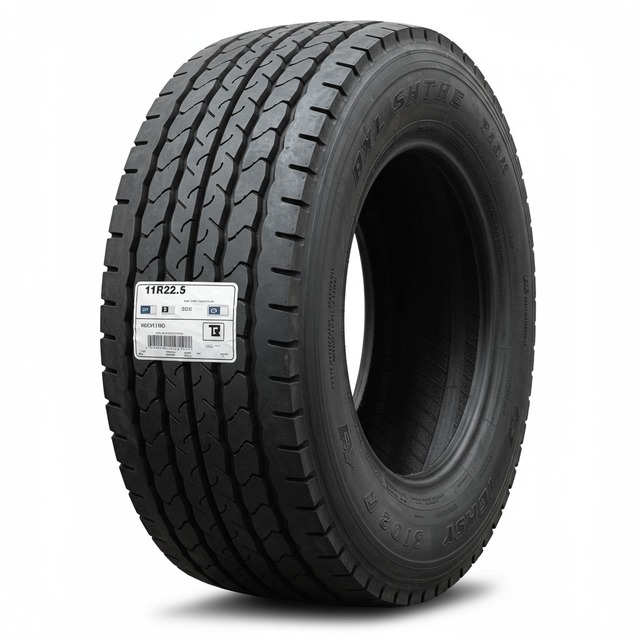 11R22.5 Semi Truck Tires with Deep Tread and High Strength Belts Perfect for Long Mileage and Heavy Freight Loads