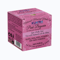 Rouge à lèvres, blush et fard à paupières hydratant naturel antioxydant éclatant à la bégonia rose (7ml) – Huile d'olive écologique longue tenue