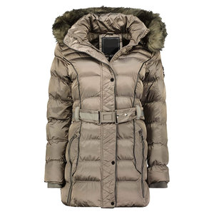 2024 mode Parkas veste d'hiver pour femmes en gros de haute qualité personnalisé fermeture éclair à capuche dames Parka veste - Product Image 1