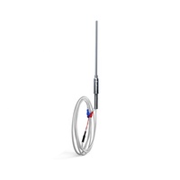 MTS100: Sensor de Temperatura PT100 con Termopar Tipo T, J, K de PVC, Fibra de Vidrio y PTFE de Alta Calidad Clase A para Refrigerador, Caldera y Horno