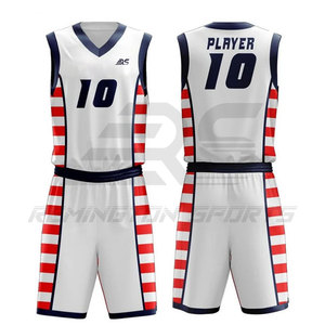 Uniforme de basket-ball de qualité supérieure Uniforme de basket-ball nouveau design Vente en gros Uniforme de basket-ball personnalisé pour hommes - Product Image 3