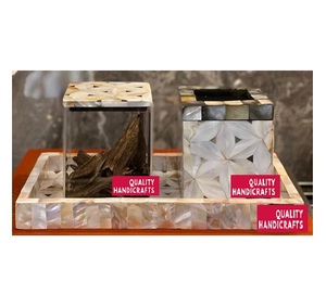 Bandeja con incrustaciones de perlas para decoración del hogar, juego de quemador, mopa árabe, Mubkhar, Ramadán, regalo - Product Image 1