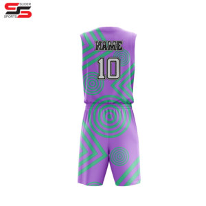 Maillot de basketball premium pour homme en gros, 100 % polyester respirant, séchage rapide, impression par transfert thermique, sans manches - Product Image 2