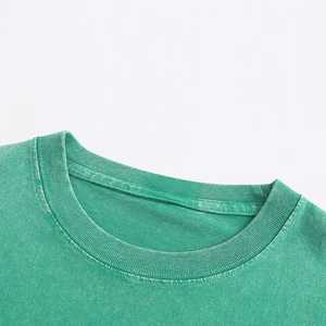 Chemise pour homme col rond uni noir manches courtes t-shirts décontracté coupe ample couleur unie t-shirt pour homme - Product Image 5