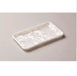 Plateaux de service en nacre bleue en gros, hôtels et restaurants, plateaux en incrustation d'os, articles de cuisine, décor indien, artisanat - Product Image 2