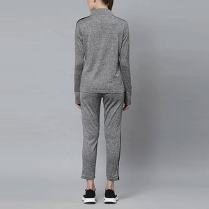 Pakistan Manufacturer's Latest Design Women's 100% Cotton Winter <b>Canvas</b> Tracksuit Casual Style <b>Long</b> Hoodie Top Solid Color Size - Product Image 3