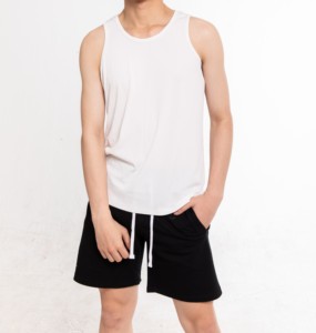High Quality Custom Made 100% Polyester Gym Sport T-Shirt Compression Breathable Phong Phu Brand Black/White Competitive Price - Product Image 2