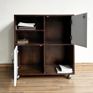 Armario Personal Portátil Minimalista de Madera TCN68030 - Product Image 6