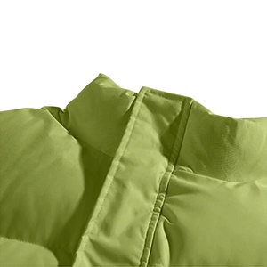 Veste d'hiver pour homme, design en polyester brillant, logo personnalisé, vente en gros, veste de costume pour homme - Product Image 5