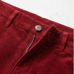 Pantalones de Pana con Parches Decorativos de Estilo Vintage, Perfectos para Looks Casuales de Moda Retro, Duraderos y de Primera Calidad - Product Image 4