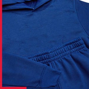 100% coton survêtements hommes Streetwear survêtements décontracté survêtement ensembles Double sweat à capuche et pantalons de survêtement 2 pièces ensemble pour hommes et femmes - Product Image 2