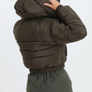 Chaqueta acolchada de alta calidad para mujer, chaqueta acolchada informal de Invierno para mujer, abrigos de burbujas para mujer - Product Image 6