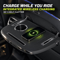 Table de recharge pliable pour dossier de siège iCAR V23 V27, plateau arrière pour jeux de questions, porte-gobelet, support de téléphone
