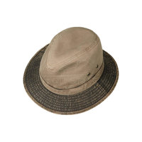 Venta al por mayor nuevos sombreros de algodón encerado por encargo stock para diario al aire libre y escenas de pesca bajo MOQ aceptado
