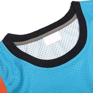 เสื้อบาสเก็ตบอลสำหรับผู้ชายชุดเล่นกีฬาบาสเก็ตบอลแห้งเร็วแบบมืออาชีพระบายอากาศได้ดี - Product Image 3