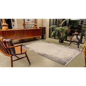 Tapis moderne multicolore Netline PR010 Perre, 60% viscose, 40% acrylique, pour chambre à coucher, bureau et chambre d'enfant - Product Image 1