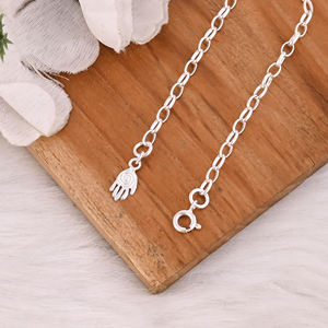 Wholesale <b>925</b> <b>Sterling</b> <b>Silver</b> Vintage Style Link Chain <b>Bracelets</b> for Women Fashion <b>Bracelet</b> Engagement Wedding Party Gifts - Product Image 3