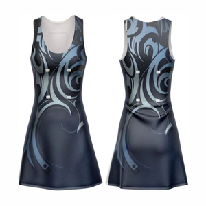 Uniformes de Netball Reversibles Personalizados OEM con Impresión Digital Antibacteriana de Secado Rápido, 100% Poliéster, Precio de Fábrica - Product Image 3