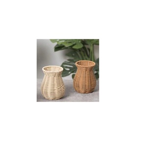 Cesta de algas marinas interior tejida a mano con asa de hierro Cesta de lavandería grande Maceta Macetas Cesta Material de hierba marina - Product Image 3