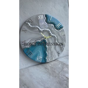 Dernier modèle Arrivée Haute Qualité Plaqué Or Qualité Supérieure Métal Fait Forme Ronde Horloge Murale Maison Décorative Accent Fournitures - Product Image 4