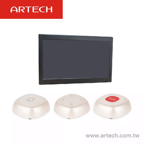 จอแสดงผลบริการลูกค้าไร้สาย Artech S2 พร้อมหน้าจอสัมผัสสำหรับร้านอาหาร - Product Image 3