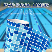 Pièce entière de revêtement de piscine à membrane en PVC sur mesure pour piscines hors sol Outils et accessoires de piscine