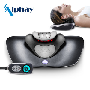 Dispositivo de Tracción <span class=keywords><strong>Cervical</strong></span> Dinámico Avanzado con Almohadillas de Masaje Externas y Masajeador Terapéutico para el Cuello, <span class=keywords><strong>Precio</strong></span> al por Mayor - Product Image 1