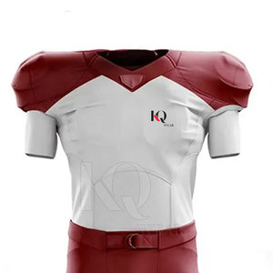 Uniforme de Fútbol Americano para Hombre, Ligero, Transpirable, Talla Grande, Manga Corta, Ajuste Atlético, Secado Rápido, Diseño Cómodo para Entrenamiento - Product Image 3
