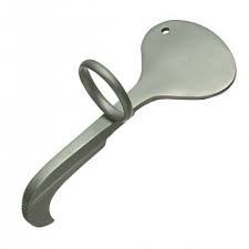 Cuchillo de embriotomía Instrumentos veterinarios obstétricos 12cm Acero inoxidable Pakistán Alta calidad Mahersi - Product Image 4