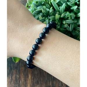 Adjustable Bohemian Beaded <b>Bracelet</b> Handmade Tourmaline Garnet Opal Onyx Amethyst Quartz Pearl Classic <b>Ball</b> Shape Number Pattern - Product Image 2