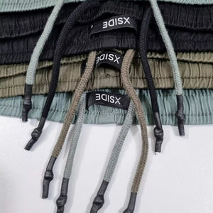 ESDY Pantalon cargo tactique décontracté à taille moyenne pour hommes, pantalon léger en toile avec fermeture élastique pour les activités de plein air - Product Image 3