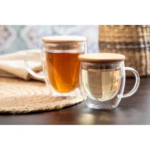 Gobelet thermique miniature Grobina, vaisselle en verre durable pour le merchandising - Product Image 3