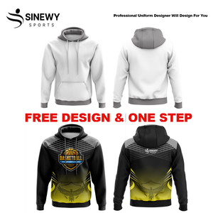 Sudaderas con capucha pulóver para hombres Hombro caído Sudaderas con capucha de alta calidad Fabricante Sudadera con capucha de algodón OEM - Product Image 4